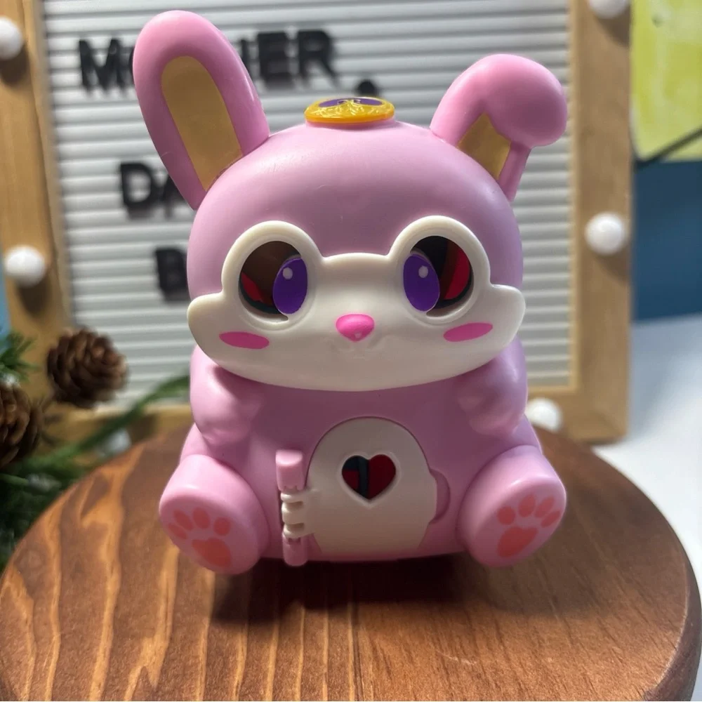 Mattel Polly Pocket Flip & Find Pink Bunny Compact Collectible